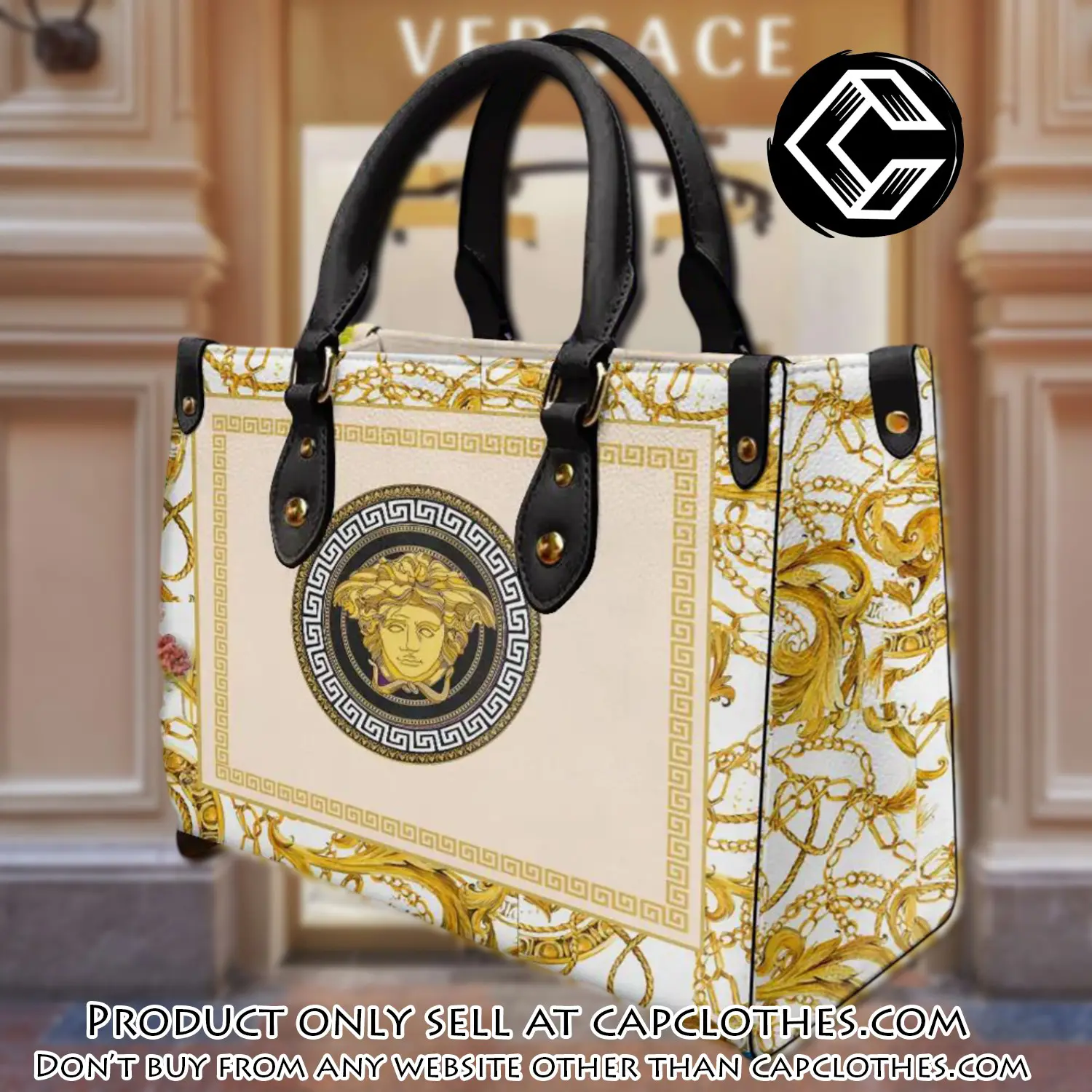 Versace women luxury leather handbag 3d lhb1062 cc0121542